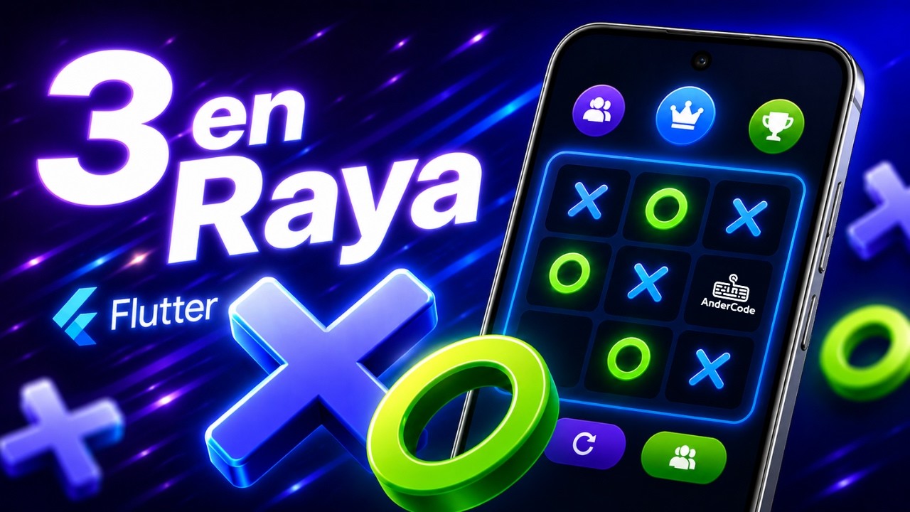Creé un Juego de 3 en Raya en Flutter y lo Preparé para Google Play