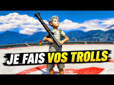 JE FAIS VOS TROLLS : UN GAMIN AU LANCE-ROQUETTES… | GTA 5 RP