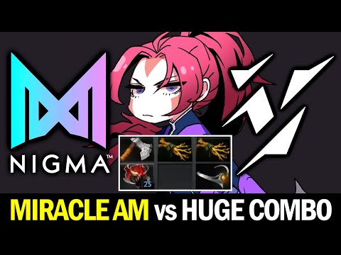 NIGMA vs VIKIN.GG — MIRACLE Madness Antimage vs Huge Combo