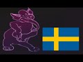 Dumbo Pink Elephants On Parade Swedish Svenska