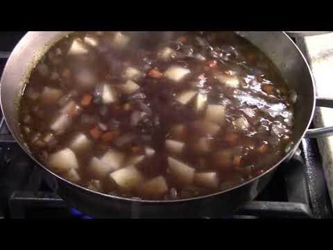 Potato and Black Bean Stew