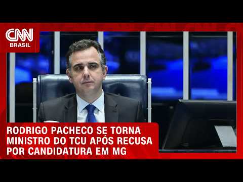 Rodrigo Pacheco toma posse como novo ministro do TCU | BASTIDORES CNN