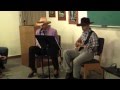 Ken Grantham's 90th Birthday -- Brian & Jeff Sing "Cowboy Jack" and "Oh That Strawberry Roan"