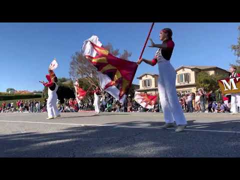 Mt. Carmel High School Marching Band at the 2022 Arcadia Festival of Bands