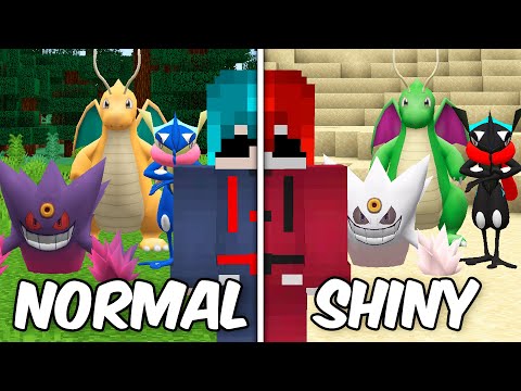 Só pode POKÉMON SHINY no MINECRAFT PIXELMON