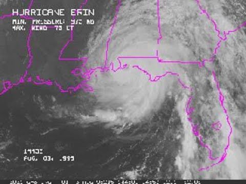 My Experience In The Eye Wall Of Hurricane Erin August 3 4, 1995 9:00 Am'ish
