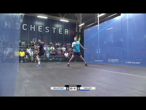 James Willstrop vs Adrian Waller - Quarter Finals of the British National Championships 2022