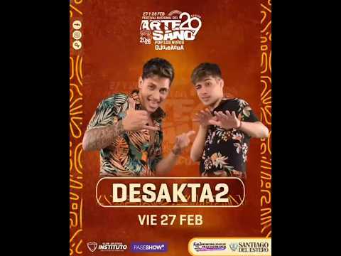 DESAKTA2 LLEGA AL FESTIVAL NACIONAL DEL ARTESANO | Villa Ojo de Agua