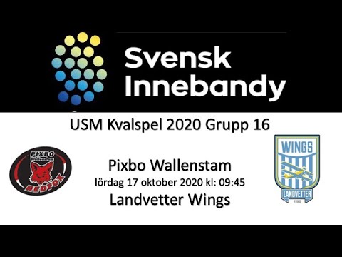 USM Kval 2020 Pixbo Wallenstam - Landvetter Wings 20201017