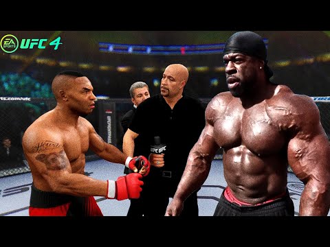 UFC 4 l Mike Tyson vs. Mutant Ghetto ( EA SPORTS UFC 4 ) wwe, mma