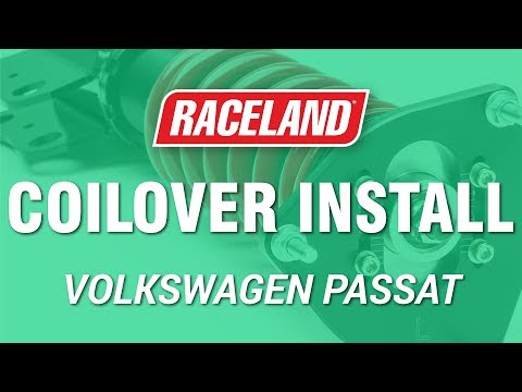 How To Install Raceland VW B6 Passat Coilovers