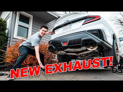 NEW Exhaust for the 2022+ WRX!