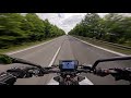 Gloomy Sunday Morning KTM Duke 390 RAW POV Ride