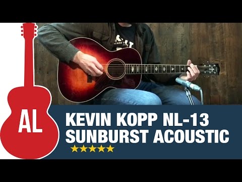 Kevin Kopp Kevin Kopp N.L.  (Nick Lucas) LEFT HAND 2020 Sunburst image 13