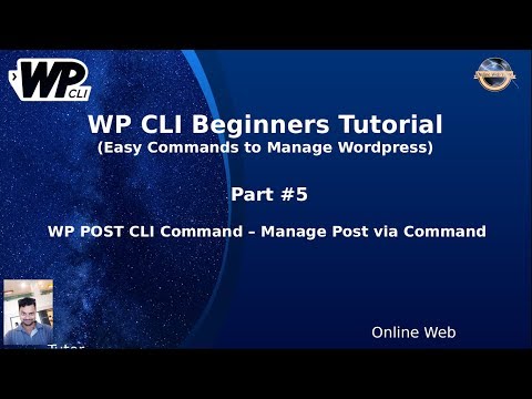 Wordpress WP CLI Tutorials for Beginners 5 Manage Post via CLI Command | List Command of Post