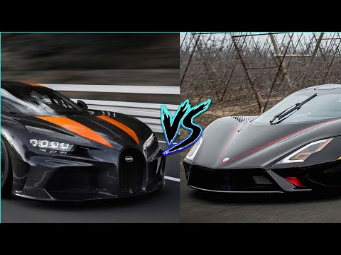 Bugatti Super Sport 300+ VS SSC Tuatara
