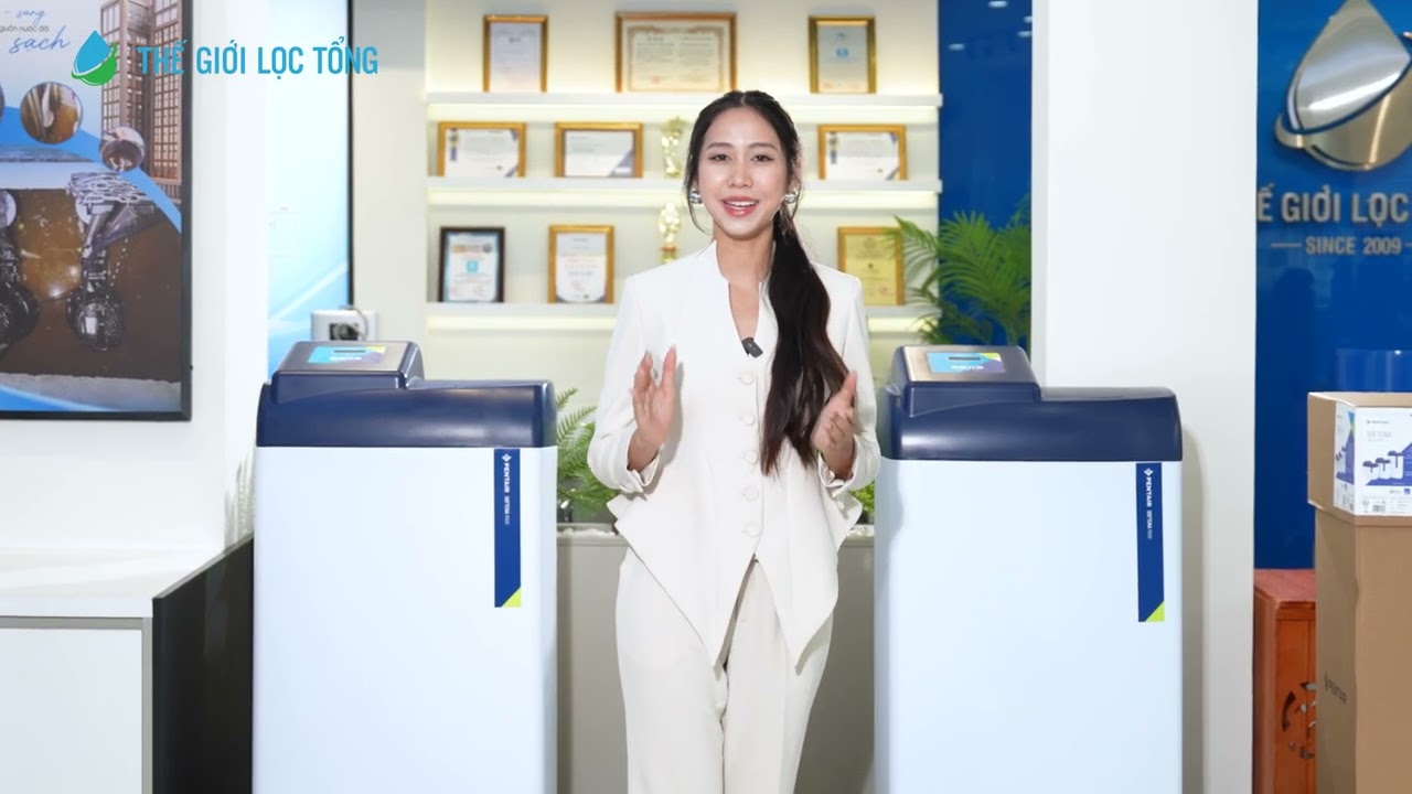 Review chi tiết hệ thống lọc tổng Pentair Softena Smart Maxi nhập khẩu Châu Âu • Thế Giới Lọc Tổng