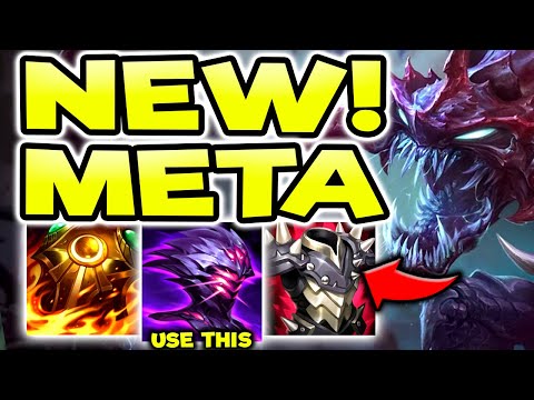 CHOGATH TOP IS BACK!! NEW FANTASTIC TOPLANER (NEW META) - S13 ChoGath TOP Gameplay Guide