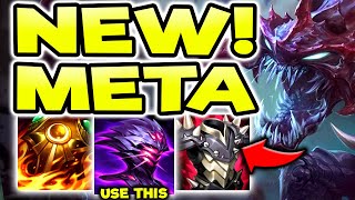 CHOGATH TOP IS BACK!! NEW FANTASTIC TOPLANER (NEW META) - S13 ChoGath TOP Gameplay Guide