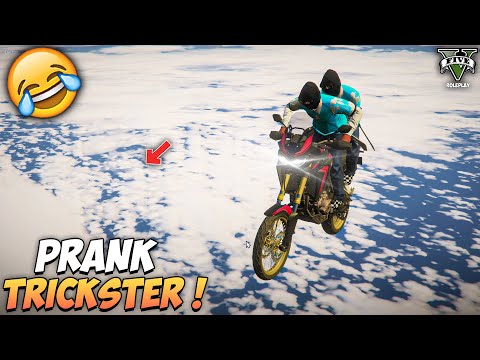 PRANK TRICKSTER JADI DUO BOREN‼️MALAH KENA KARMA (FUNNY MOMENTS )‼️- GTA 5 ROLEPLAY