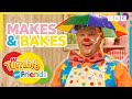 Learn About Makes And Bakes With Mr Tumble 60 Mins Toddler Learning Mr Tumble And Friends