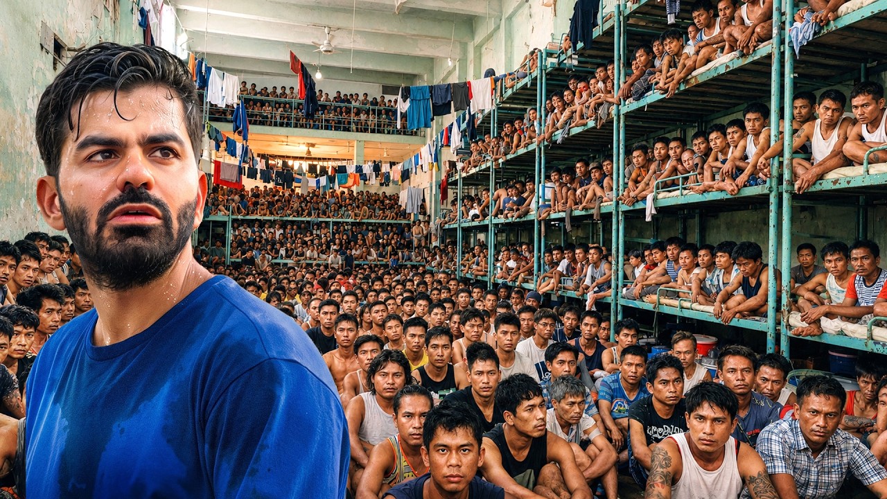 دخلت أكثر السجون اكتظاظاً بالعالم !! (سجن المجرمين الأكثر قسوة)  🇵🇭