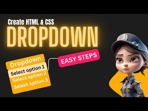Create Dropdown Without Javascript Dropdown Menu