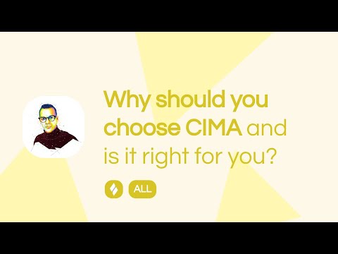 Why choose CIMA?