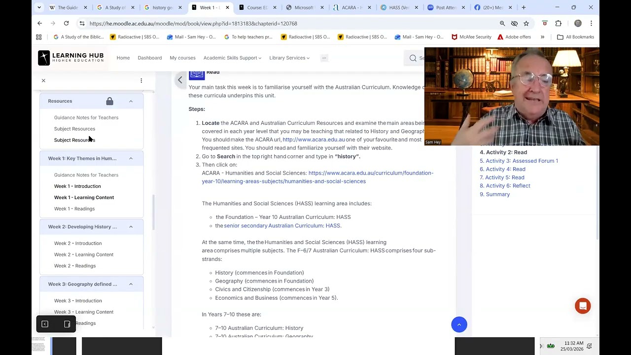 Assessment 2 in EDU502 History and Geography