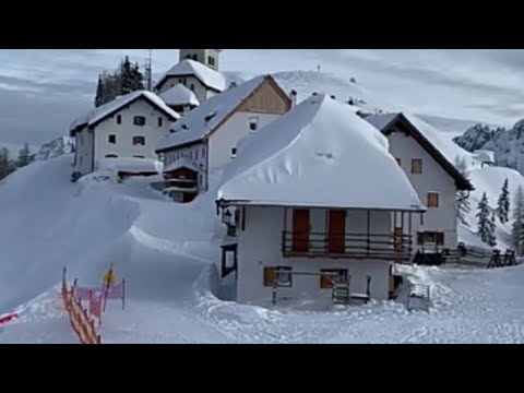 Explore The : Tarvisio Comune in Italy walking tour🚶🏾‍jan 2021