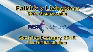 preview picture of video 'Falkirk 2-0 Livi - Sat 21st Feb '15'