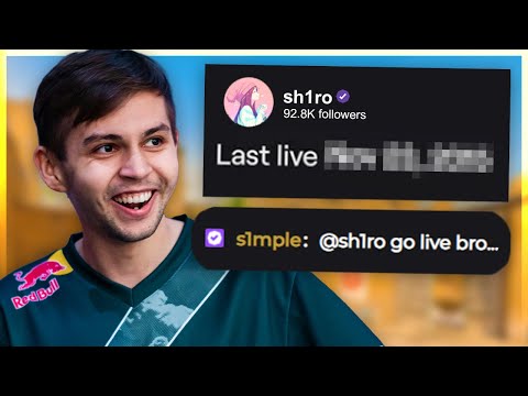 When sh1ro used to stream...