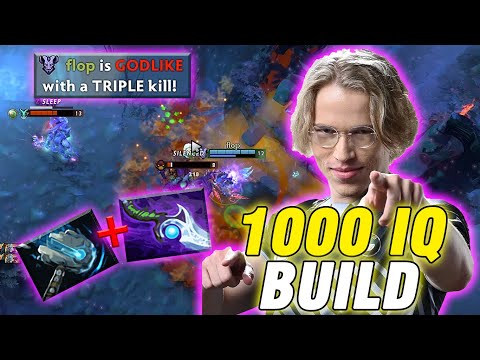 Meteor Hammer + Diffusal Blade! Riki Dota 2 Gameplay by Topson