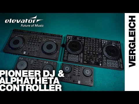 Basic bis Flaggschiff I Pioneer DJ & AlphaTheta Controller im Vergleich | FLX2, FLX4, GRV6 & FLX10