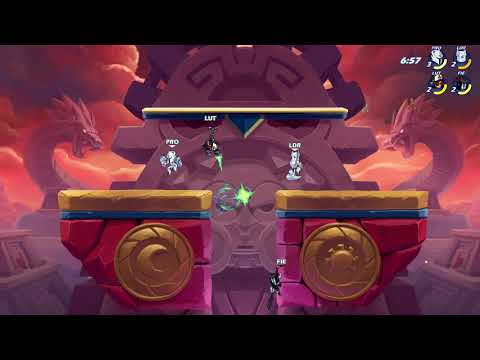 Brawlhalla | L_Dragon + Professor-Plays vs Fiend + Lutti Ranked 2v2