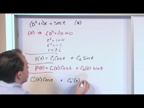 Lesson 21 - Non-Homogeneous ODEs Method Of Variation Of Parameters, Part 3