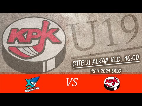 Kiekkohait vs. KPK  U19  ylempi alkusarja