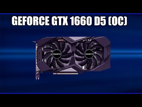 Gigabyte GeForce GTX 1660 GV-N1660D5-6GD  6GB