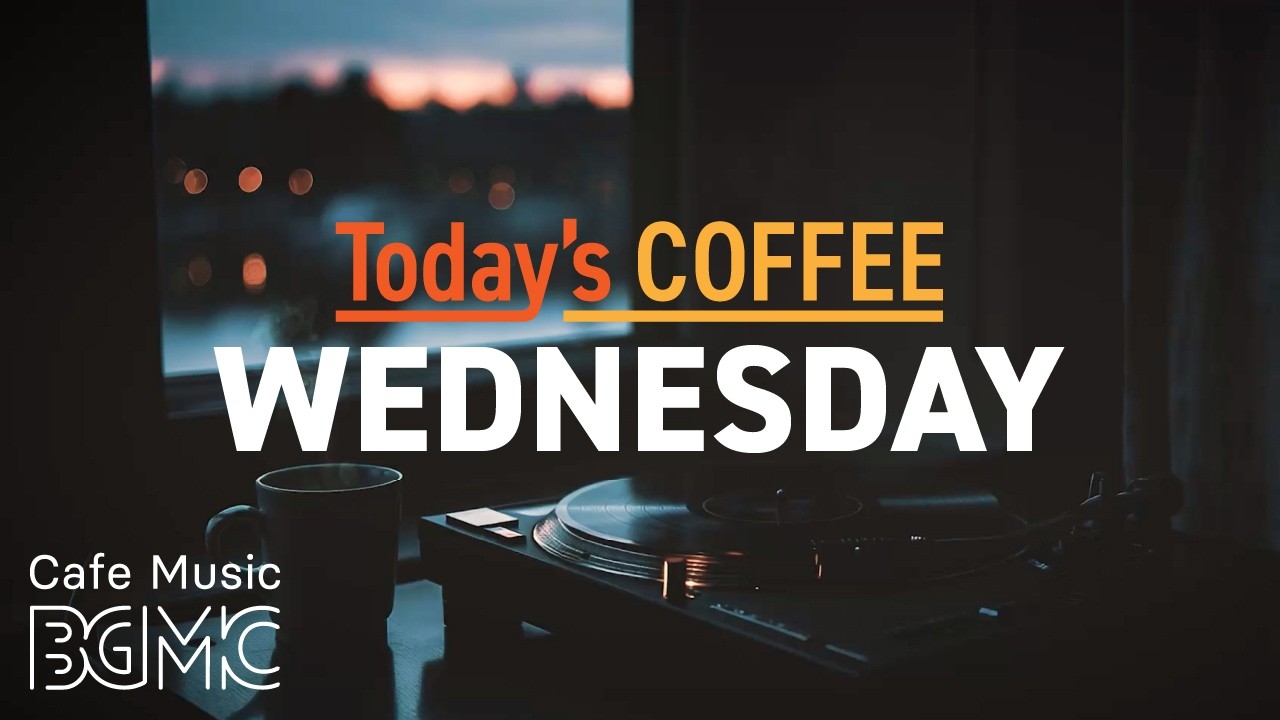 Jazz Relaxing Music - Evening Cafe Jazz, Smooth Piano & Bossa Nova for Wednesday Focus