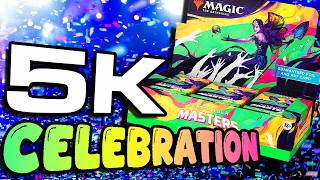 5K Commander Masters Box Opening! || Magic the Gathering Box Opening