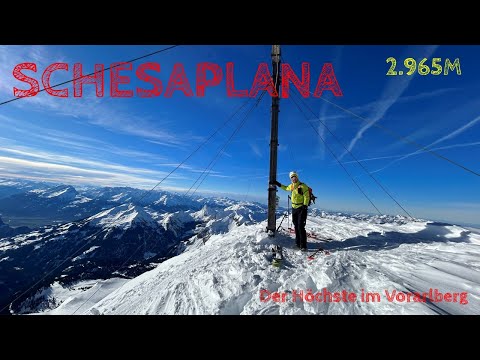Skitour Schesaplana 2.965m, der Höchste im Rätikon - da heißt's "ran an den Speck"