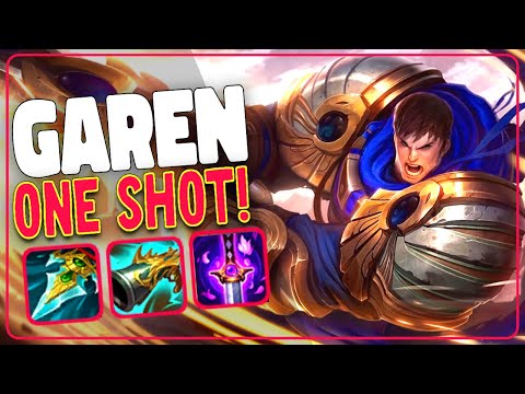 GAREN TOP CON BUILD FULL AD IN SEASON 11 oneshotta pure tua sorella 🔥🔥 League of legends ita