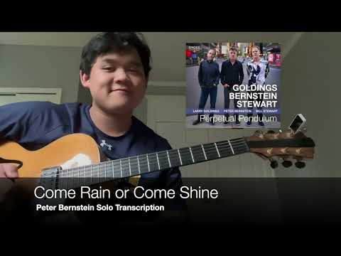 Come Rain or Come Shine : Peter Bernstein Solo Transcription
