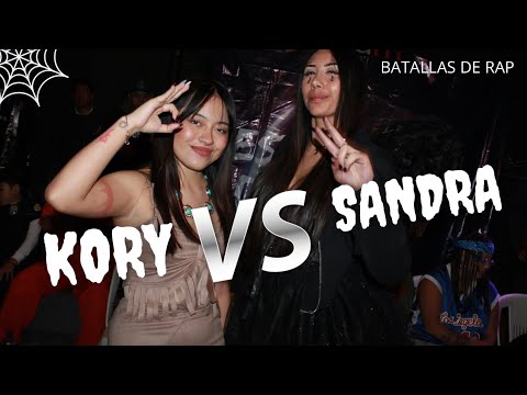 🎃Kory vs Sandra | Cuartos Estrellas Del Flow | Batallas de Freestyle Rap Femenil | #mujeres F4🇲🇽