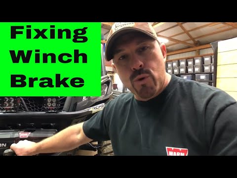 Warn AXON WInch Brake not Working?  Here's a FIX!