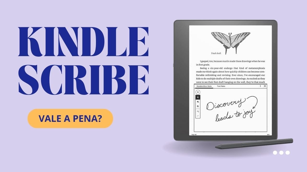 Kindle Scribe | Qual é o melhor Kindle para comprar em 2023?
