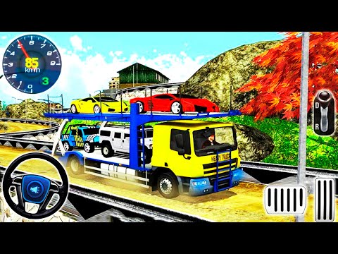 Car Transporter Euro Truck Simulator - Multi Cars Transport Vehicles 3D iOS | Android Gameplay