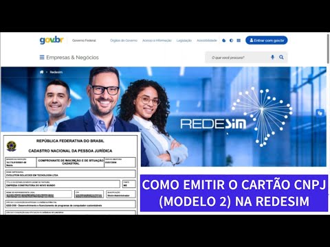 Vídeo: CNPJ 2 Redesim: dúvidas sobre segunda via e uso