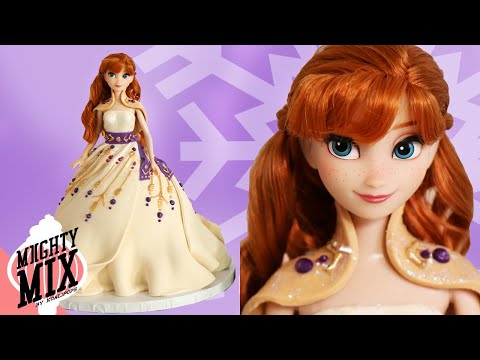 FROZEN 2 ANNA PRINCESS DOLL CAKE - Amazing Satisfying Cake How to Ideas | Miighty Mix