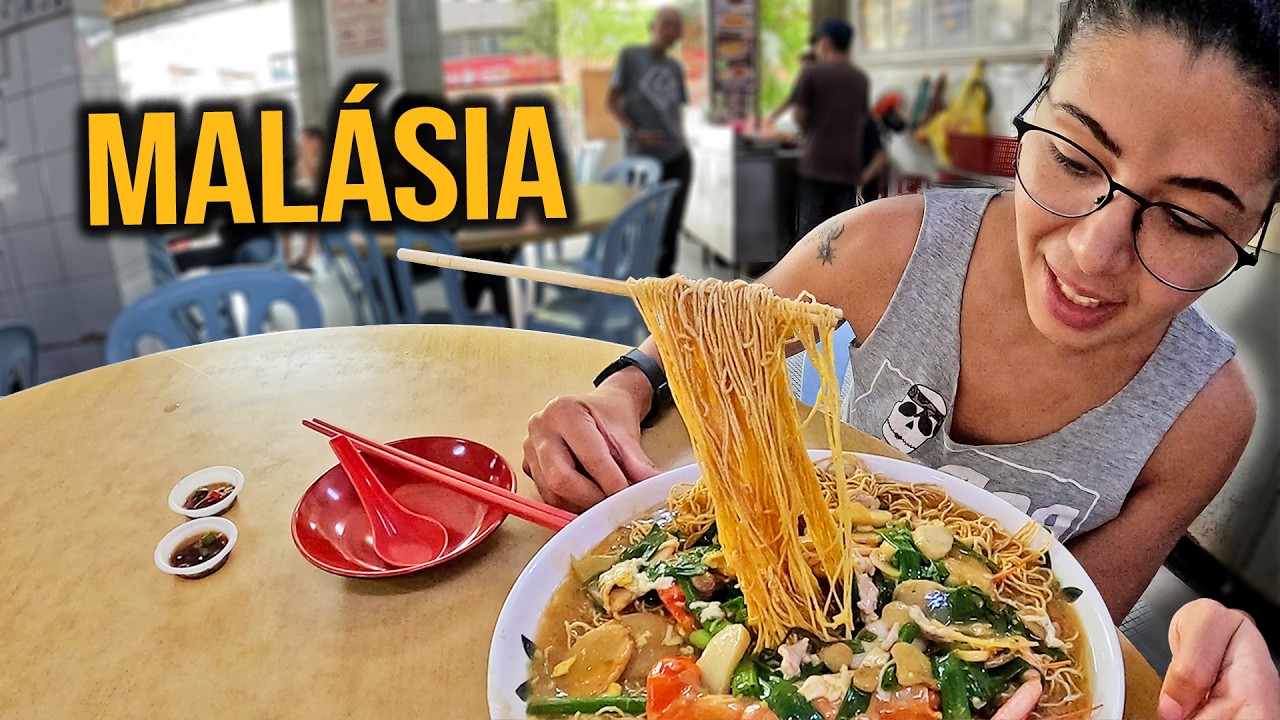 EXPERIMENTANDO COMIDAS INUSITADAS DA MALÁSIA